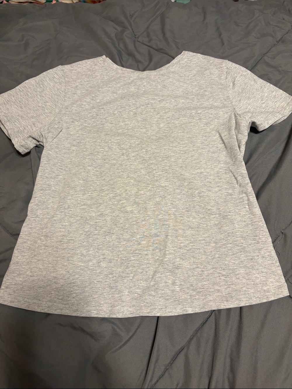 Light Gray Women's Crop Top - Classic Short Sleeve